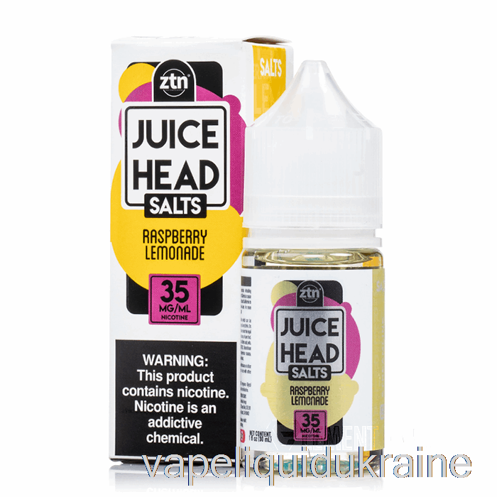 Vape Liquid Ukraine Raspberry Lemonade - Juice Head Salts - 30mL 35mg